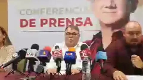 Conferencia de prensa equipo de transición