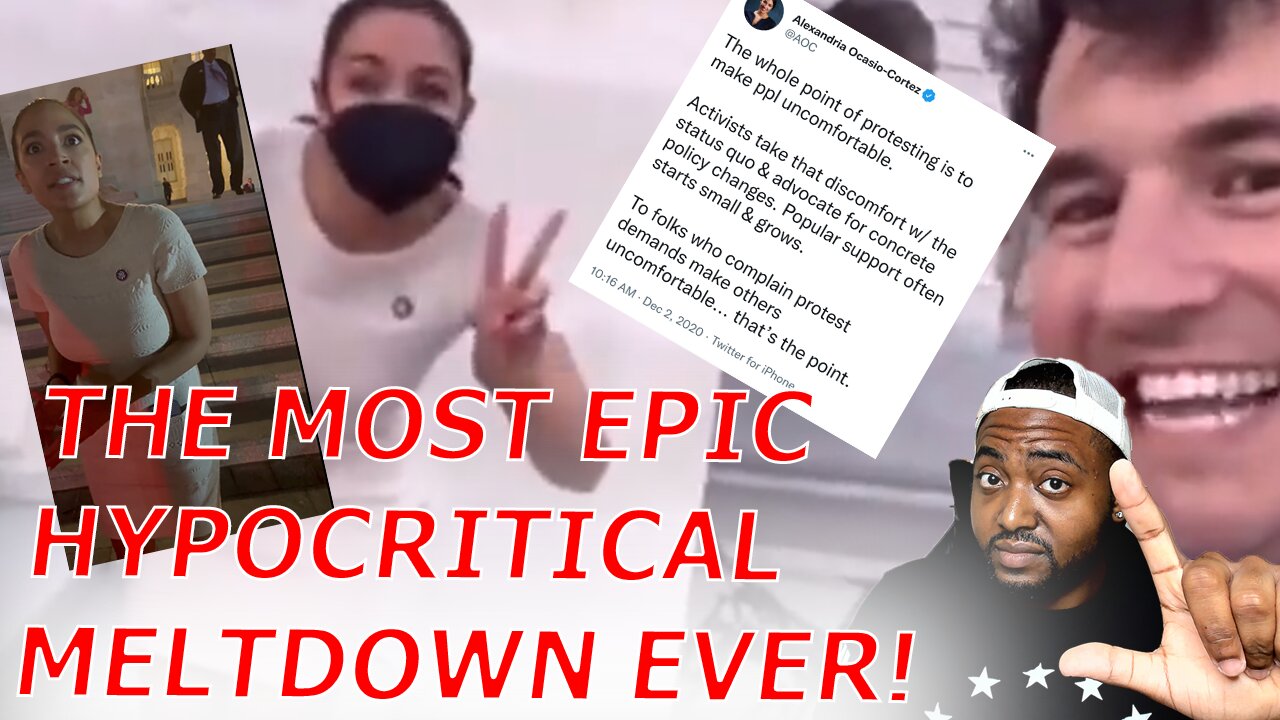 AOC Has EPIC MELTDOWN Over Capitol Police Not Protecting Her From Being TROLLED And CAT CALLED!