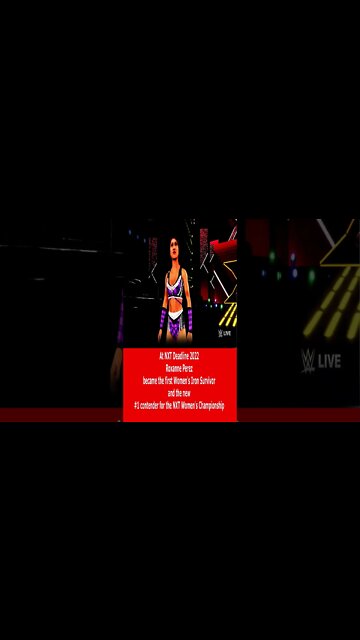 NXT Deadline 2022 The First Women's Iron Survivor was Crowned