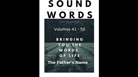 Sound Words, The Father's Name