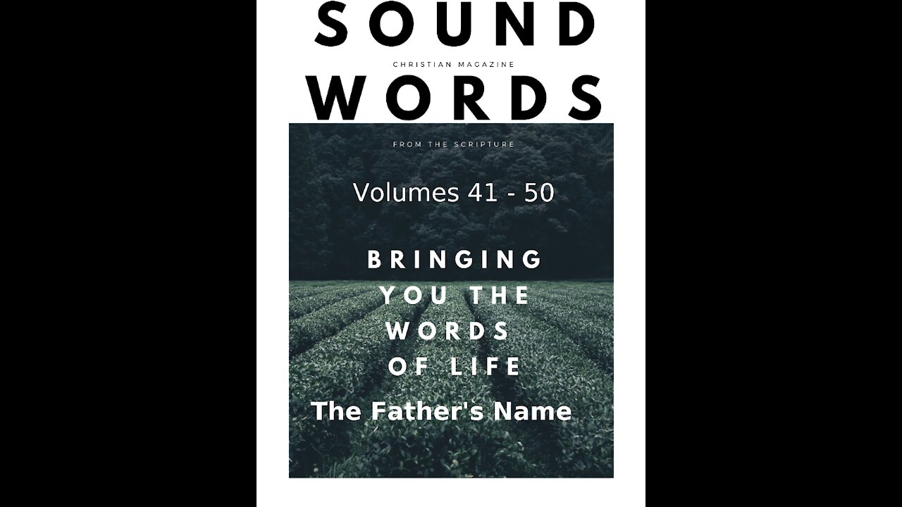 Sound Words, The Father's Name