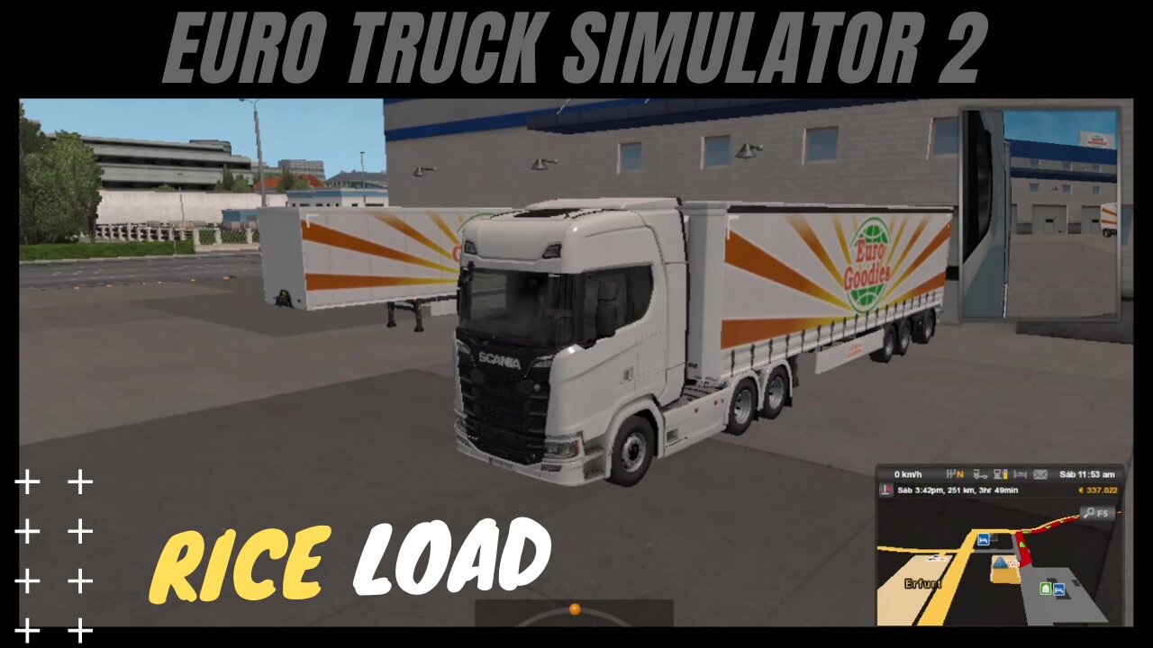 🚚 [2021] RICE LOAD - EURO TRUCK SIMULATOR 2 (# 12)