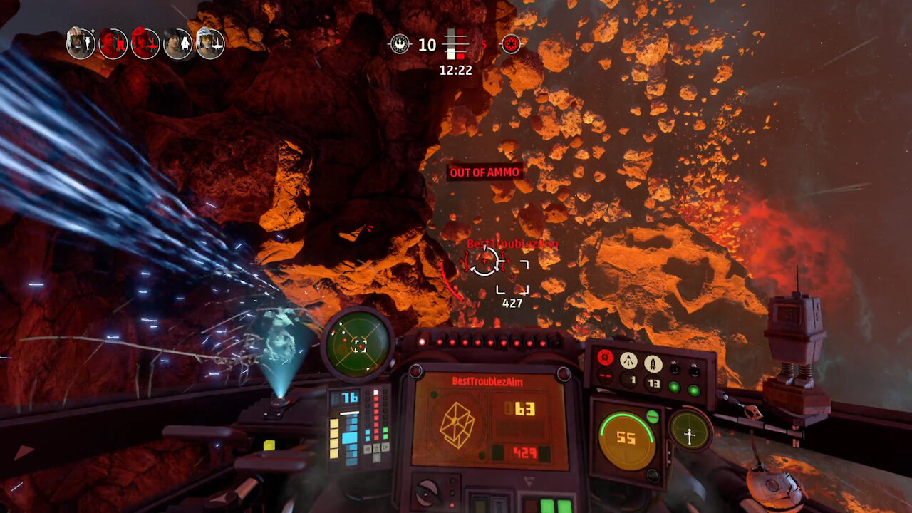Some More B Wing Fun - Star Wars Squadrons Gameplay