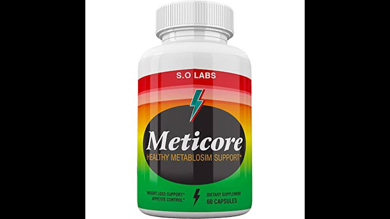 METICORE FAT BURNER SUPPLEMENT REVIEW.