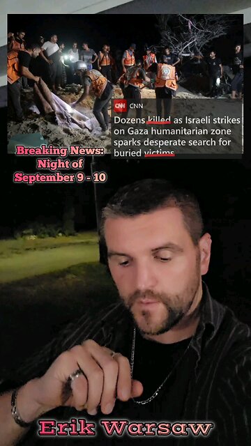 Breaking News: Israeli Airstrike On Humanitarian Camp In Gaza