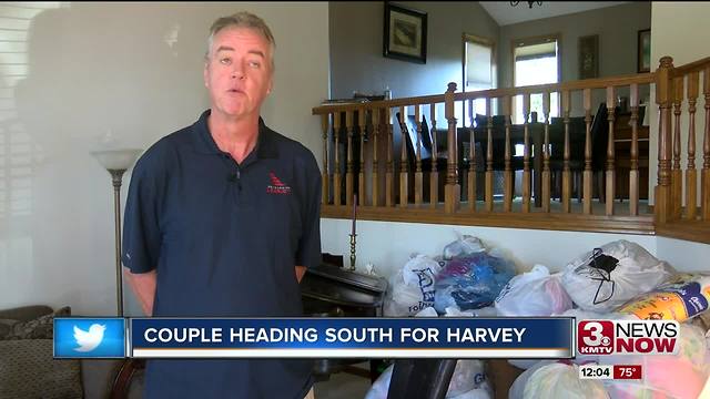 Nebraska couple to travel to Texas after Harvey