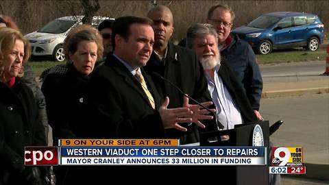 Western Hills Viaduct repairs closer