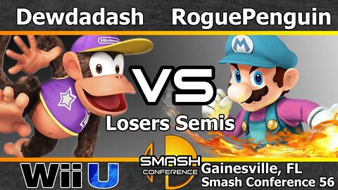 Dewdadash (Diddy) vs. RoguePenguin (Mario) - Losers Semis - SC56