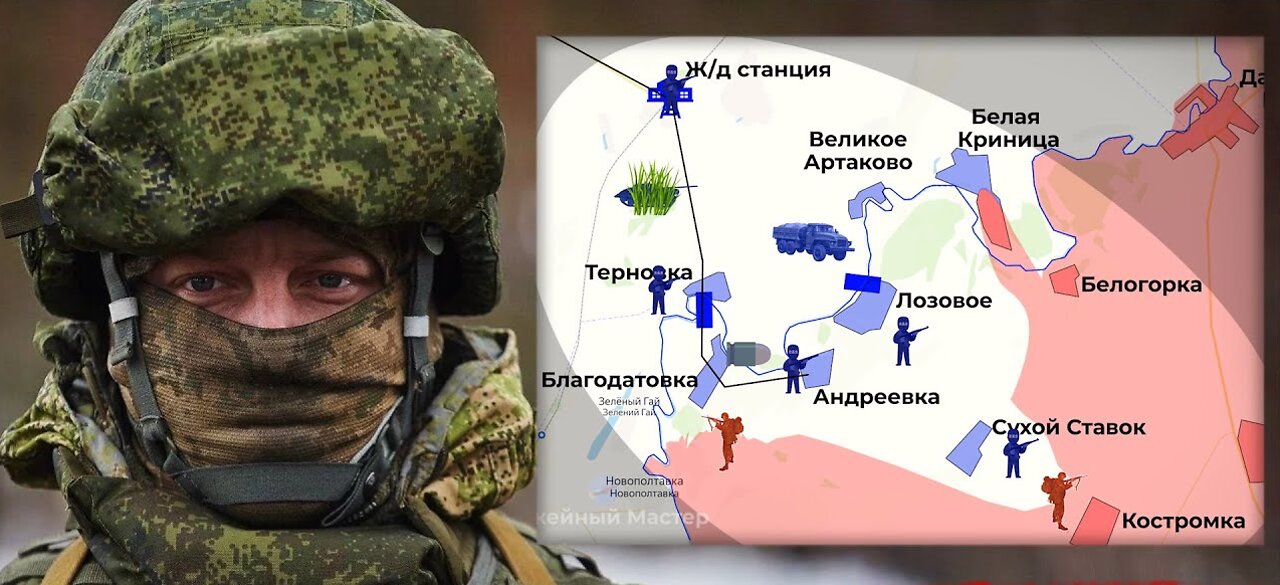 The battles for Pervomaisky and the sweep of Kostroma.