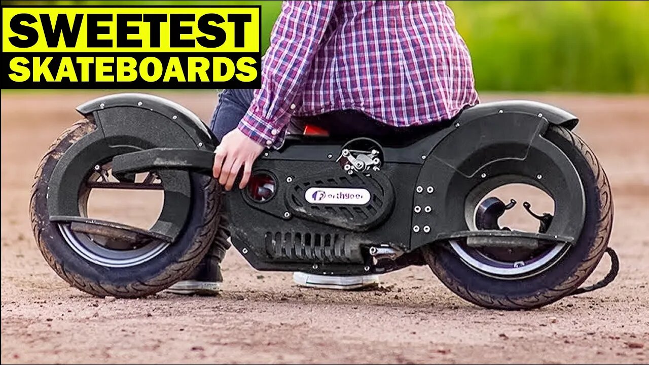 Electric Skateboards You Need To Ride #skateboard #gadgets #coolgadgets