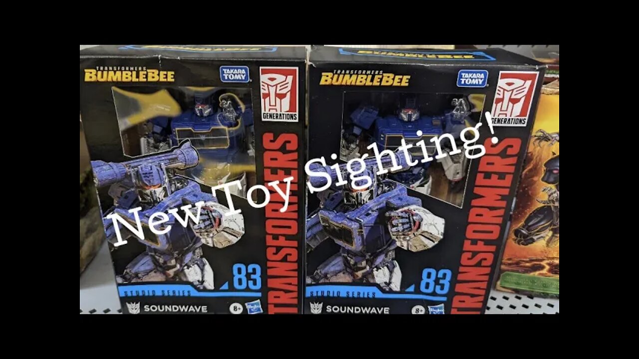 Transformers Studio Series #83 SOUNDWAVE *New Toy Sighting* Rodimusbill