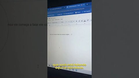 Geração de Texto com Voz via Google Voice Typing 🔥​