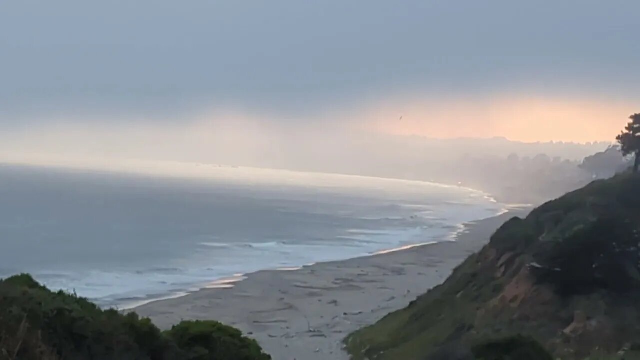 Monterey Bay Fog Rolls over Aptos