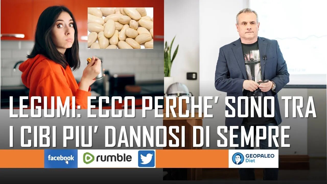 Perchè i Legumi sono tra i Cibi più DANNOSI di sempre