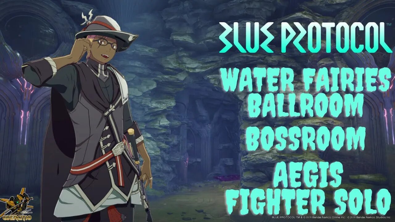 [Blue Protocol JP] Water Fairies Ballroom Bossroom Solo | Aegis Fighter