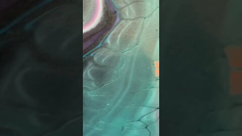 Color shift heaven! #acrylicpouring