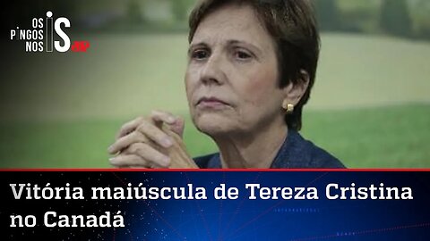 Tereza Cristina consegue abertura para exportação de carne brasileira ao Canadá