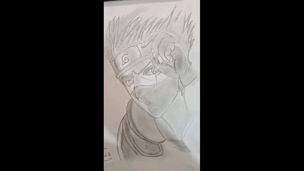 💀KAKASHI HATAKE☠️ SKETCH