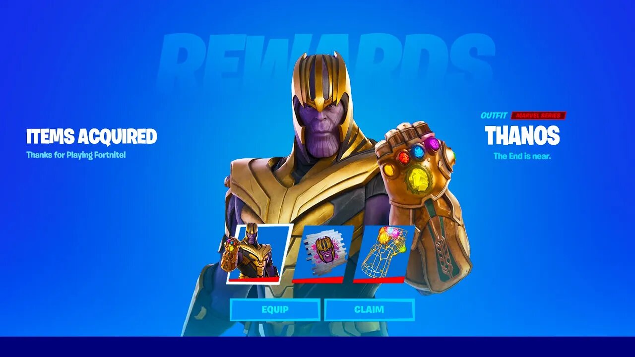 HOW TO GET *THANOS SKIN* IN FORTNITE! (FREE)