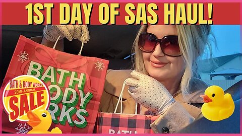 Bath & Bodyworks | SAS DAY 1 HAUL | EXCITING FINDS | #bathandbodyworks #sas #bathandbodyworkshaul