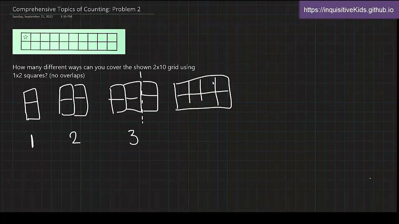 6th Grade Comprehensive Topics of Counting: Problem 2