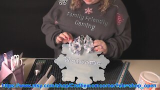 FFG Arts n Crafts Snowflake Door Hanger