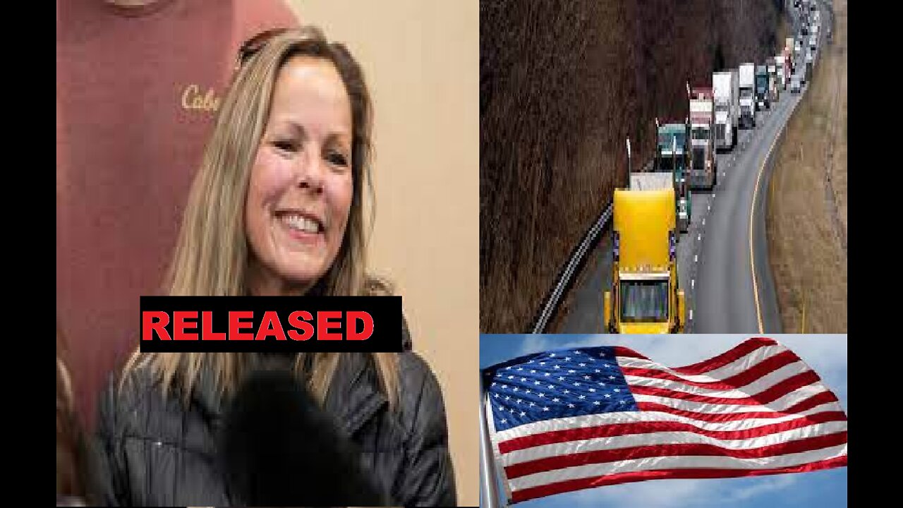 Trucker convoy organizer released after having previous bail denied as American one arrives in DC