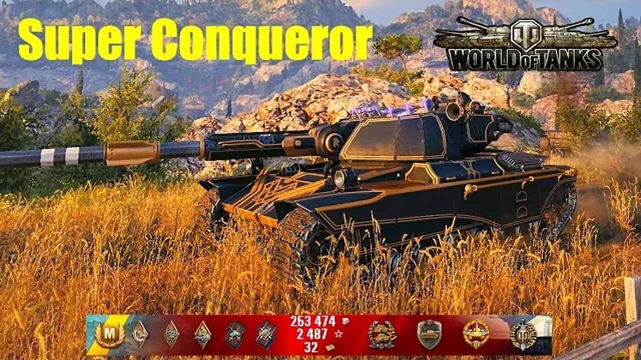 Super Conqueror, 11.6K Damage, 6 Kills, Mines - World of Tanks