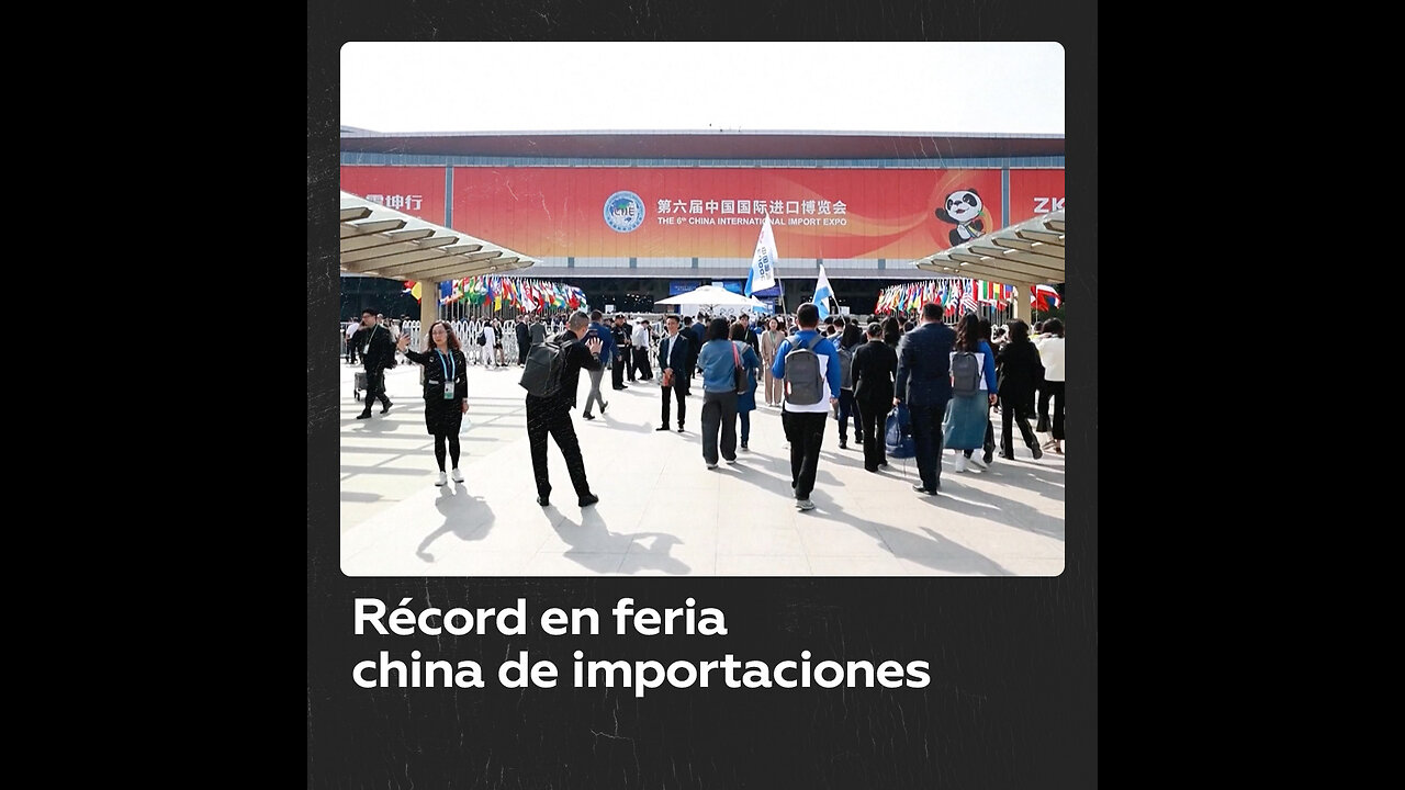 CIIE 2023: Récord de transacciones en la feria de importaciones de China