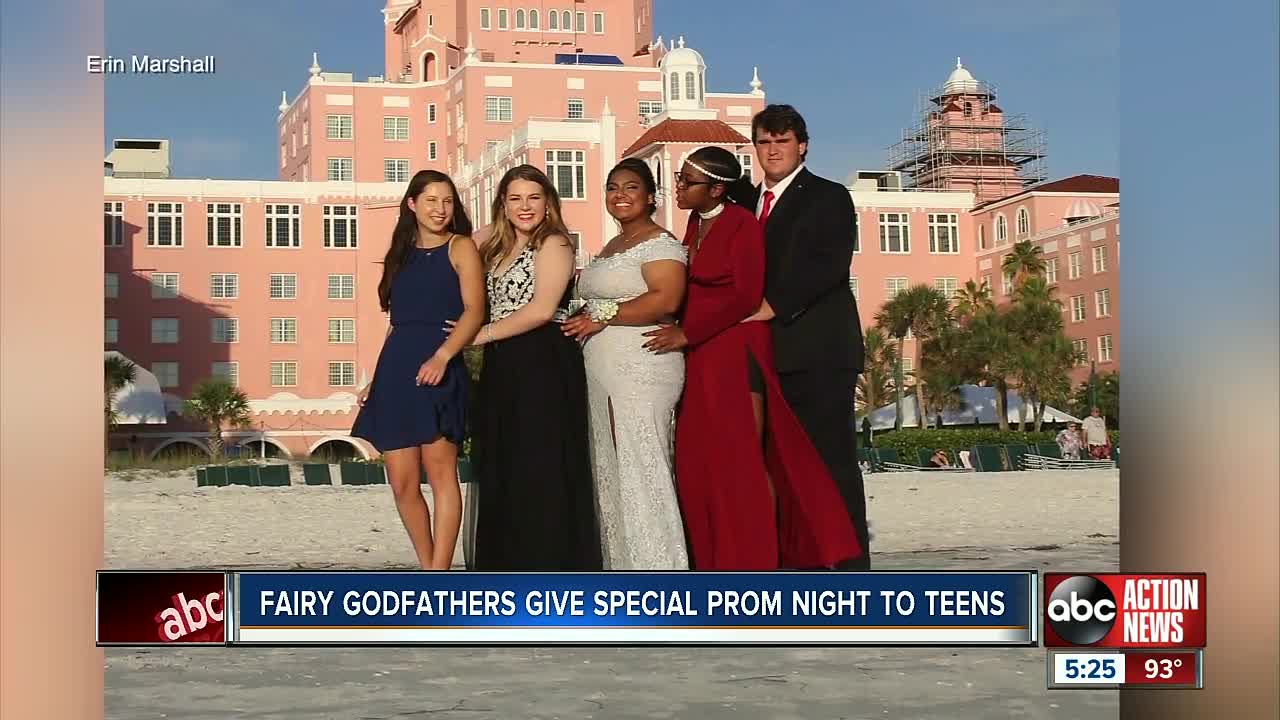 Fairy Godfathers surprise Pinellas County teens with complete prom makeover