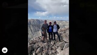 Quandary Peak - Fermin, Jose, & Mickey's 1st 14er!