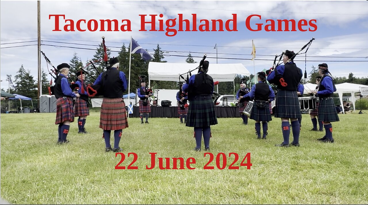 Tacoma Highland Games 2024 | Olympia Highlanders Band Competition