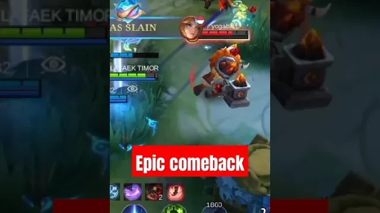 COMEBACK #mlbb #mpl #shorts