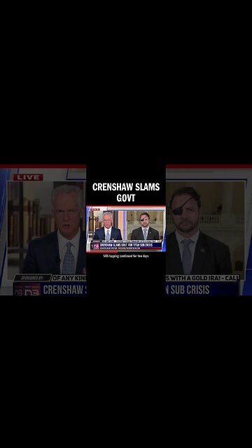 Crenshaw Slams Govt