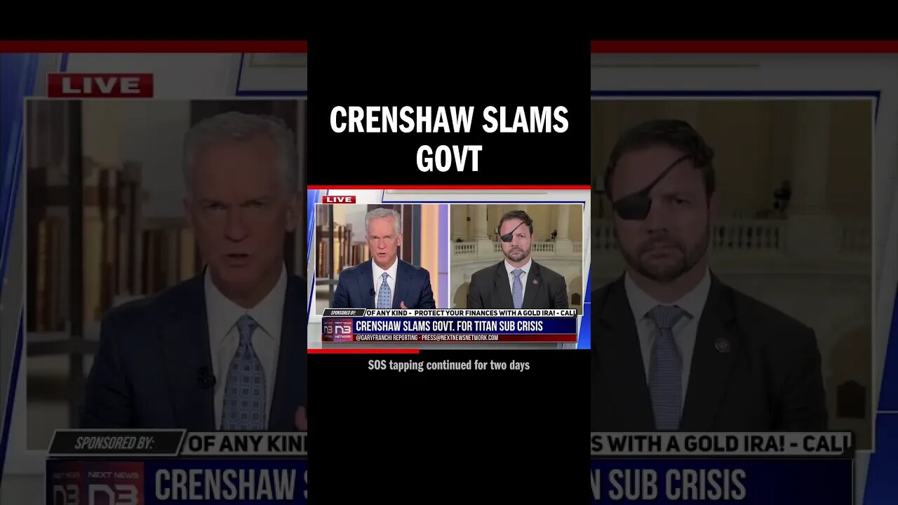 Crenshaw Slams Govt