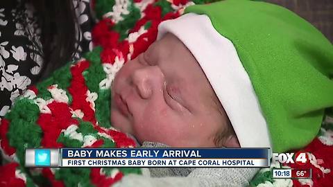 Baby born on Christmas Day