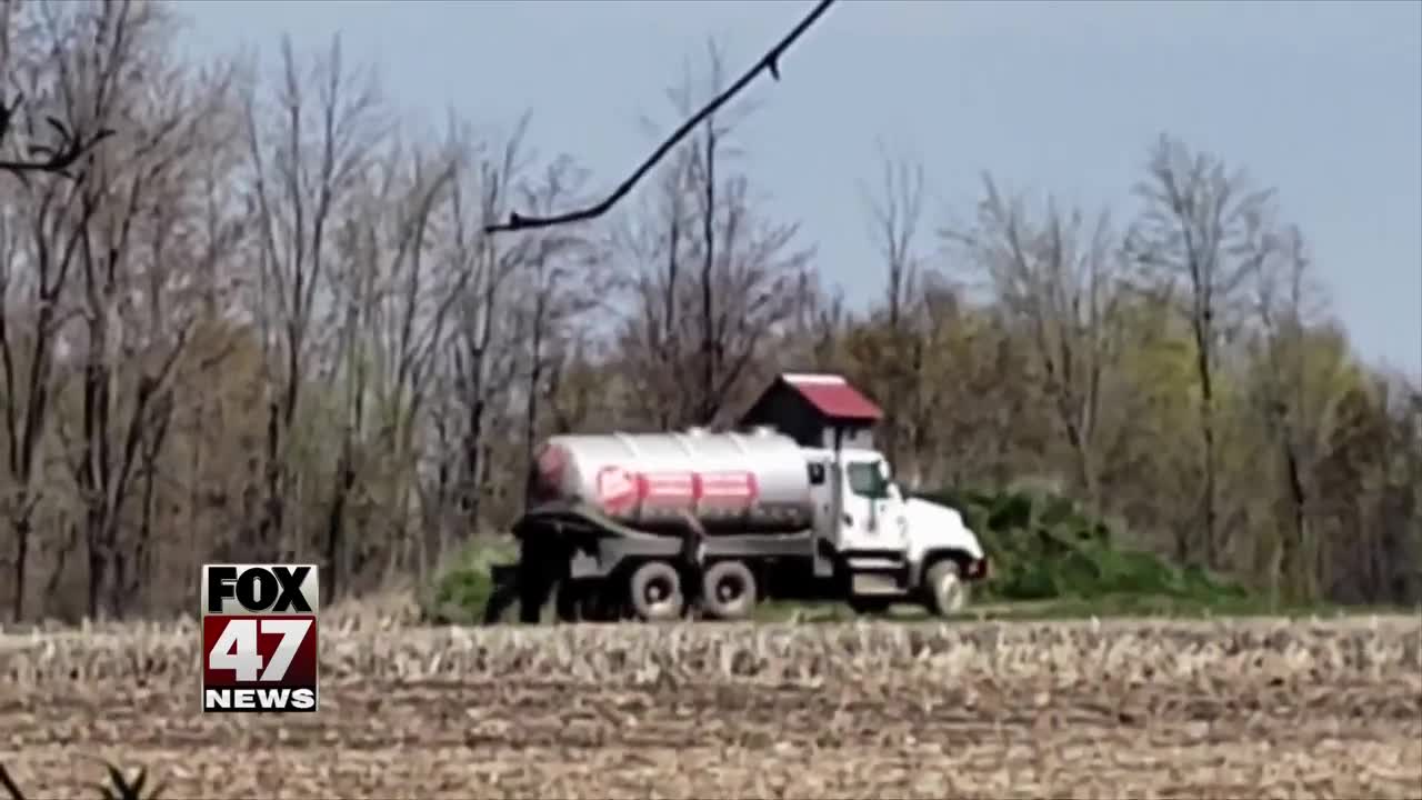 Neighbors upset over waste dumping