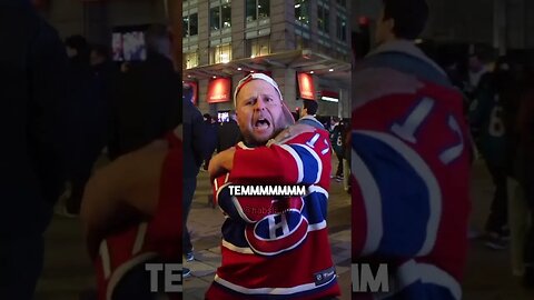 "Last night, the Habs NEEDED..." 😂