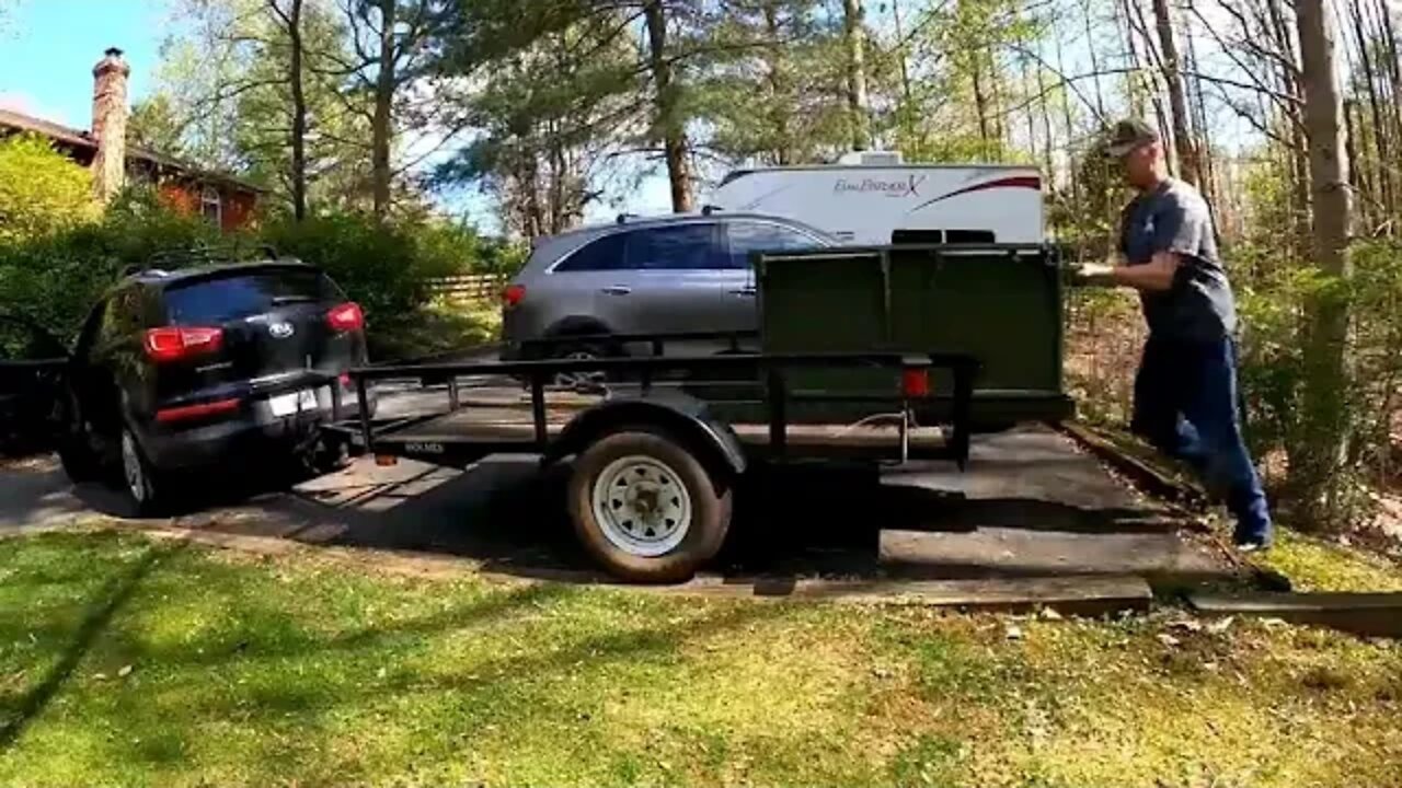 Hiking & & & Camping & in & 2 & Man Camper Handcart with Bunk Beds Ultimate Bug Out Cart