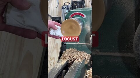 Locust saucer 4 inches round. Food safe. #cjswoodworks #Locust #woodturning