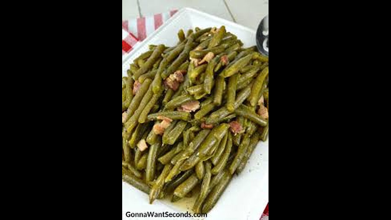 Authentic Southern Green Bean Recipie