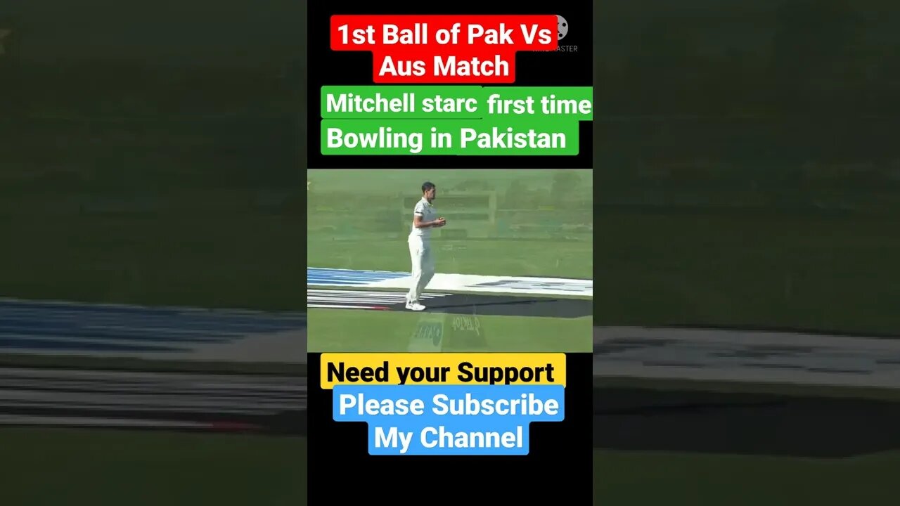 Mitchell starc bowling in Pakistan| Pak vs Aus #mitchellstarc#imamulhaq #abdullahshafique #babarazam