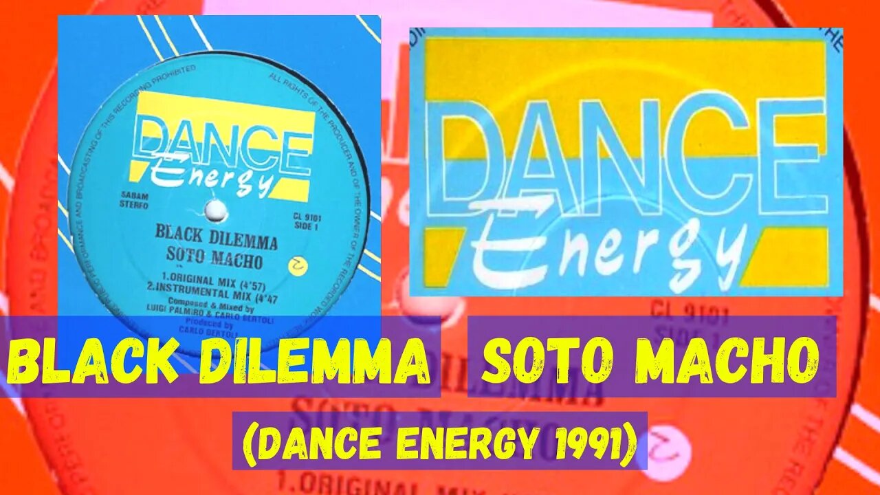 (Deep House,Techno,) Black Dilemma – Soto Macho (Original Mix