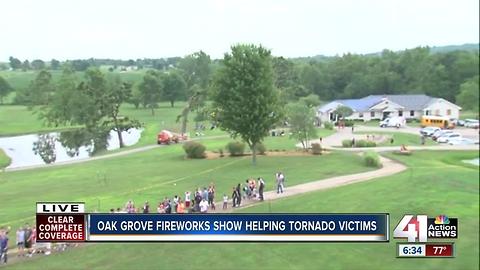 Oak Grove fireworks show helping tornado victims