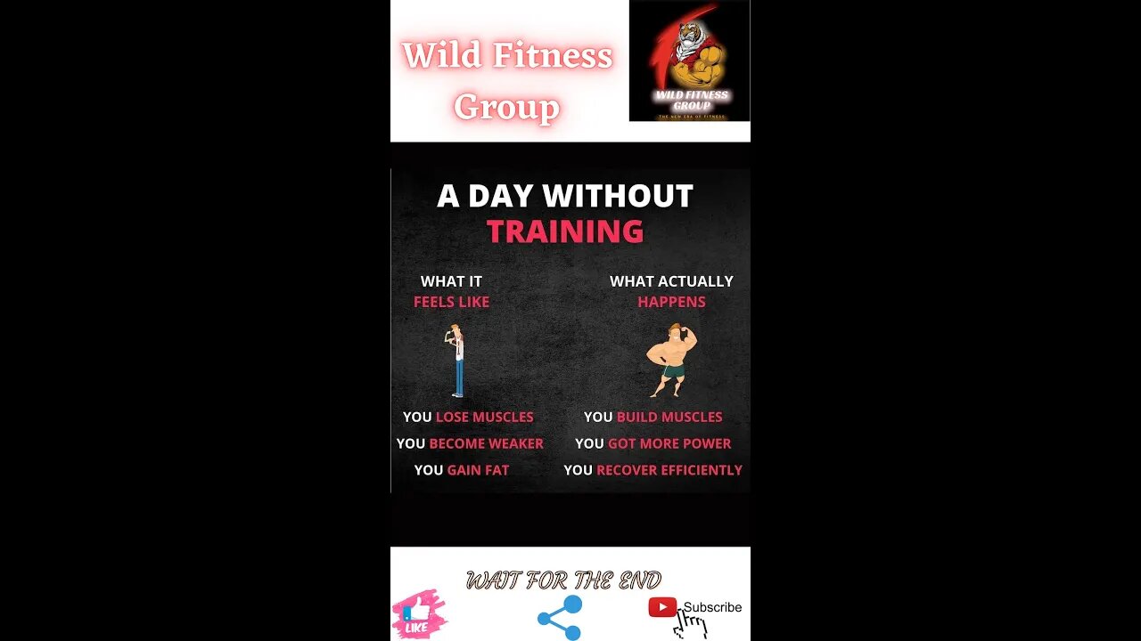 🔥A day without training🔥#shorts🔥#viralshorts🔥#fitnessshorts🔥#wildfitnessgroup🔥