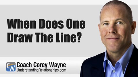 When Does One Draw The Line?