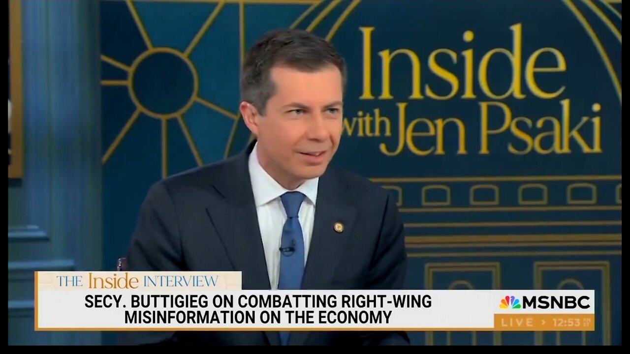 Pete Buttigieg Blames Well Funded Noise Machine Poking Holes in Biden's Achievements