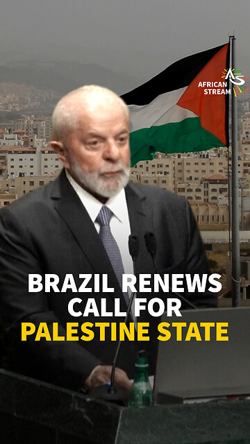 BRAZIL RENEWS CALL FOR PALESTINE STATE