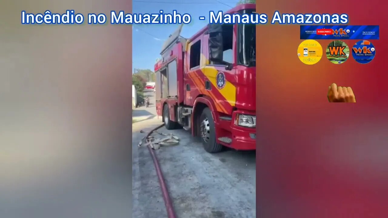 Urgente! Incêndio em dois bairros de Manaus Amazonas, Aleixo e Mauazinho deixa moradores em pânicos