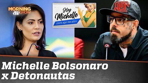 A reação de Michelle Bolsonaro e bolsonaristas à música “Micheque”, dos Detonautas